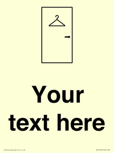 Custom information: Changing room